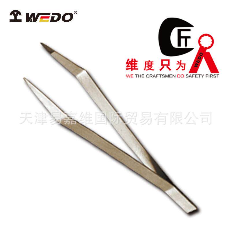 WEDO维度钛合金镊子无磁耐腐蚀高精密镊子夹持维修工具厂家直供
