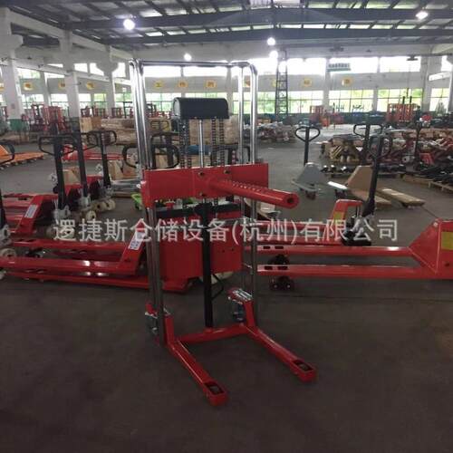 手动轻型XTE串杆堆高车升高卷料降机上叉车卸料装车液升压串杆串