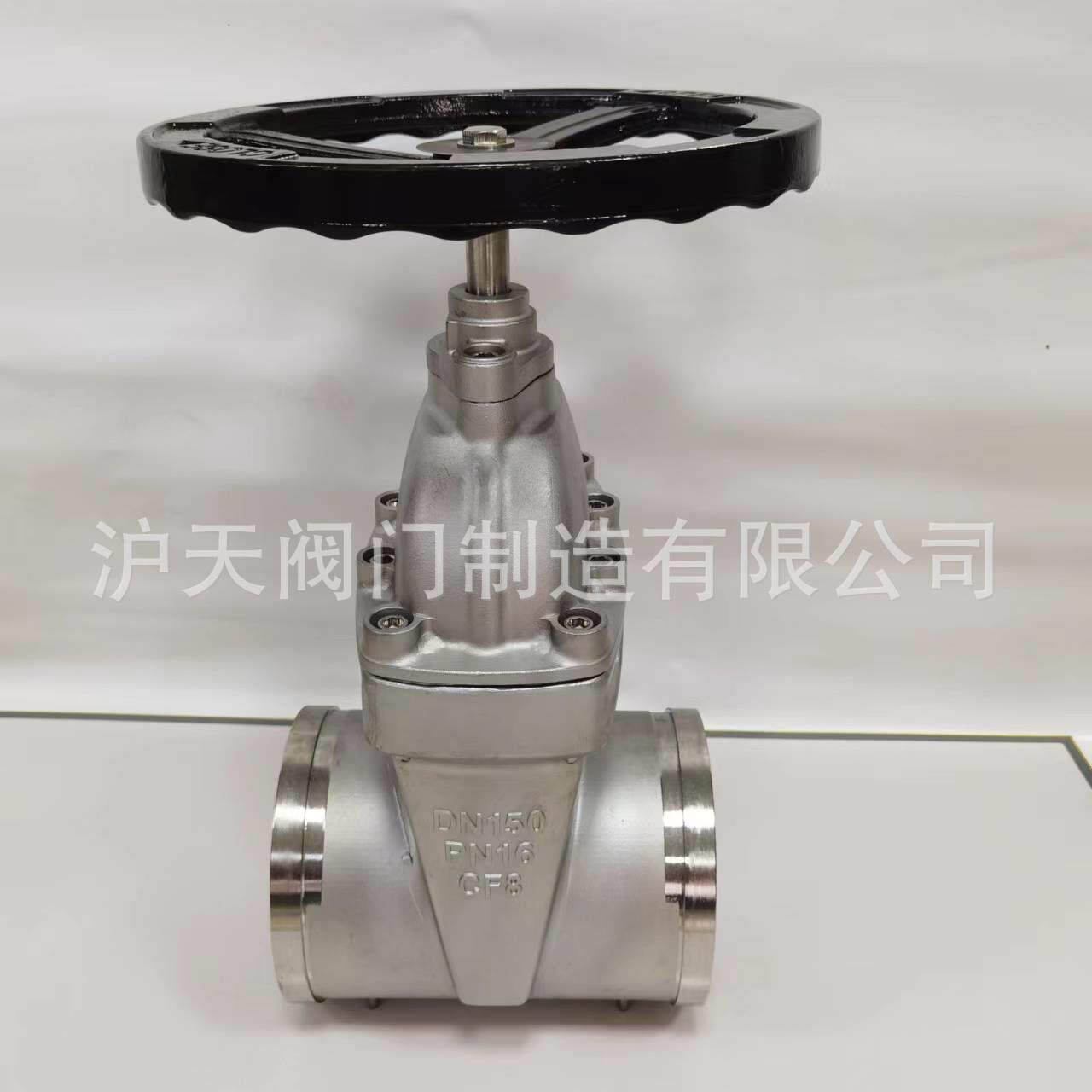沪天阀沟Z85X-16P槽暗杆闸不锈钢阀Z85-X16门P