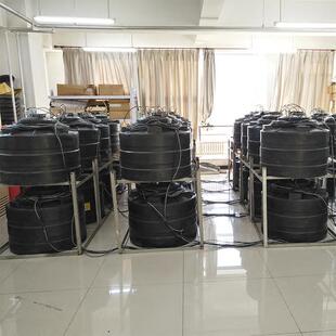 黑色塑料储罐PE水箱加厚200L蓄水储水加厚200升滚塑立式塑料水塔
