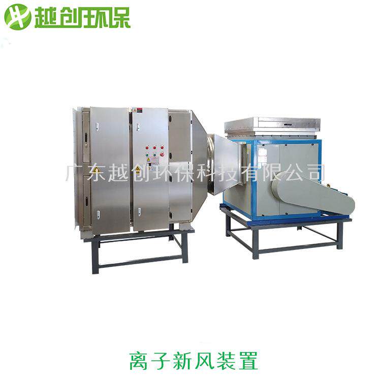 离子新风装置适用于污水处理厂、泵站室内杀菌离子新风系统
