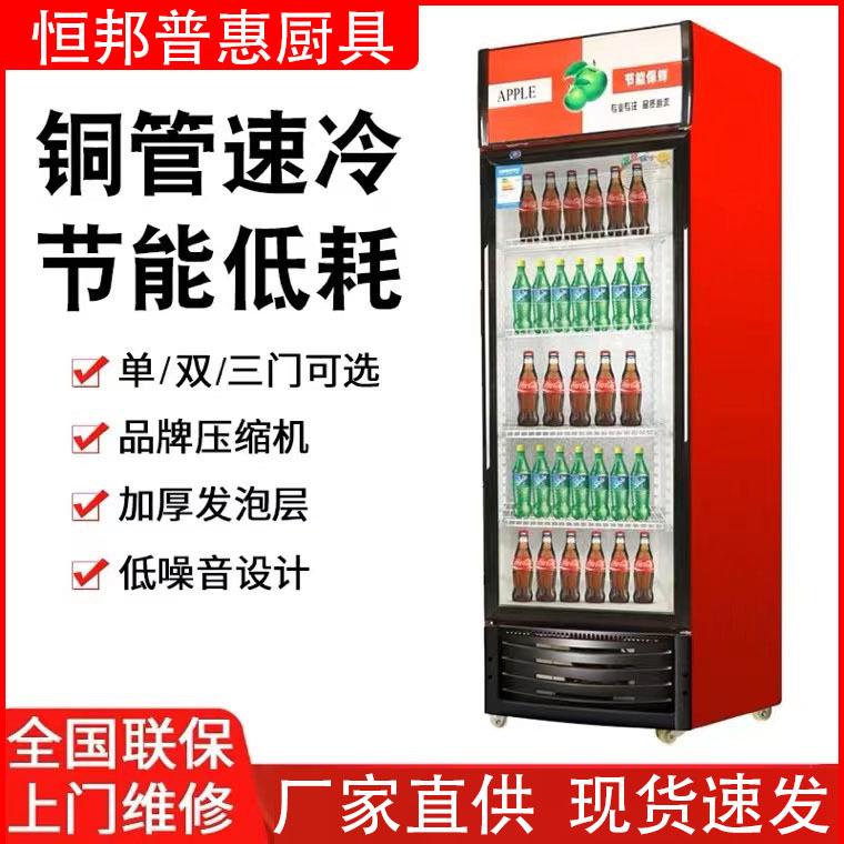 饮料保鲜冷藏展示柜立式商用单门双门三门冰柜冷藏保鲜展示柜超市