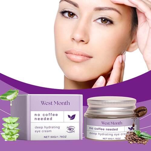 WEST MONTH Moisturizing Eye Cream - Nourishing, hydrating, a