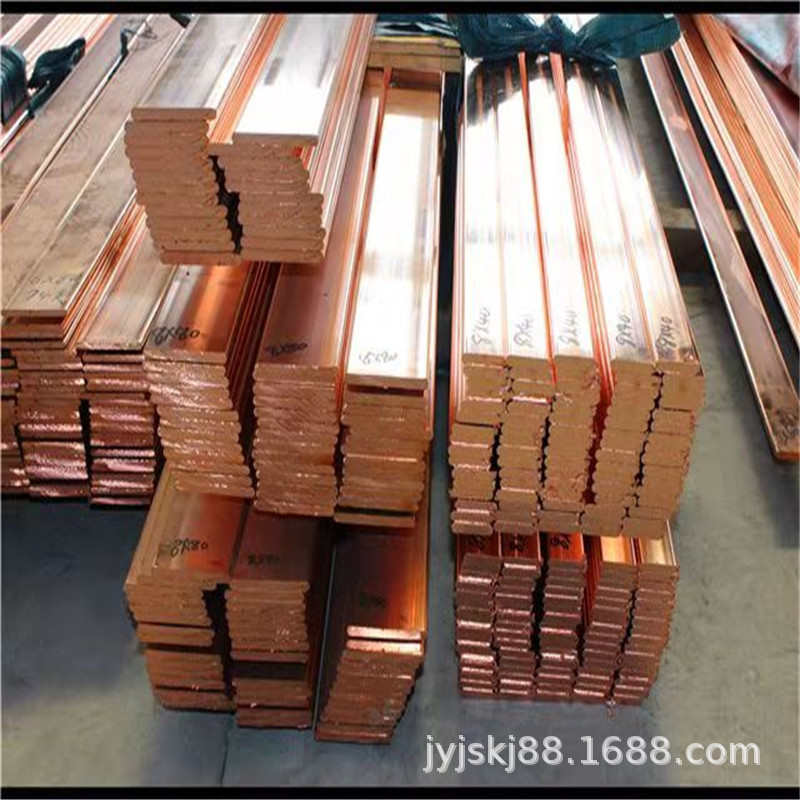 厂家直销T2 C1100红铜排 10x40mm紫铜板 预热接线铜排 配电柜汇流
