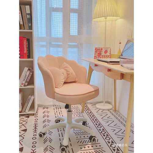 播RQI直主播椅用女学生电脑椅家用简约书桌子习靠背凳子学生宿舍