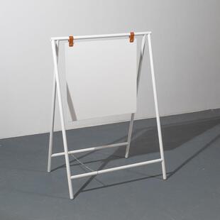 铁艺a字展示架可移动折叠立式招牌店铺门口落地广告牌落地式