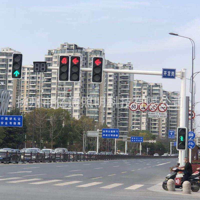 交通指挥框架式信号灯 led警示灯 太阳能交通信号灯杆件