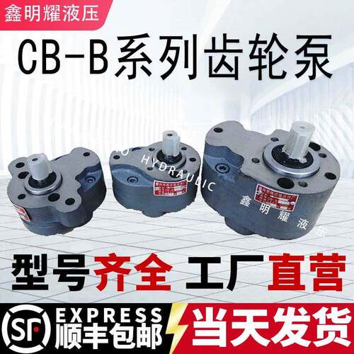 齿轮泵CB-B2.5/B4/B6/B10/B16/B20/B25/B32/B40/B50/B63液压油泵