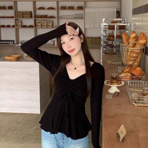 and special new style fashionable solid color women's autumn
