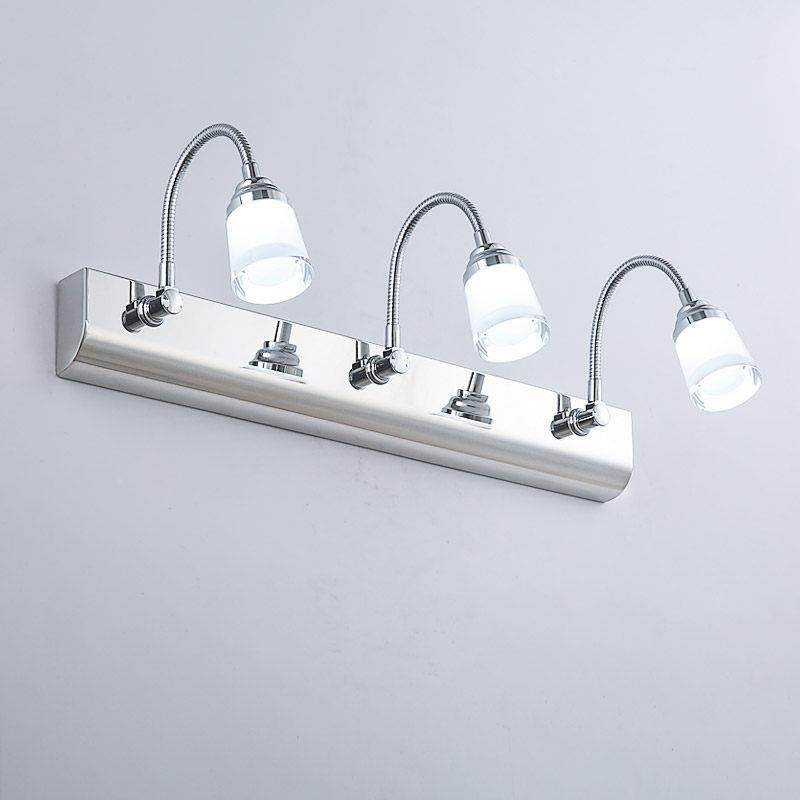 镜前灯led卫生间浴室防水雾潮镜柜壁灯梳妆台现代简约灯具不绣钢,家装灯饰光源,镜前灯/化妆补光灯,淘宝优惠券,粉丝福利购,淘宝优惠卷