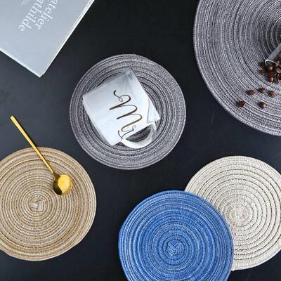 Table mat waterproof pvc placemat antiscald S heat insula