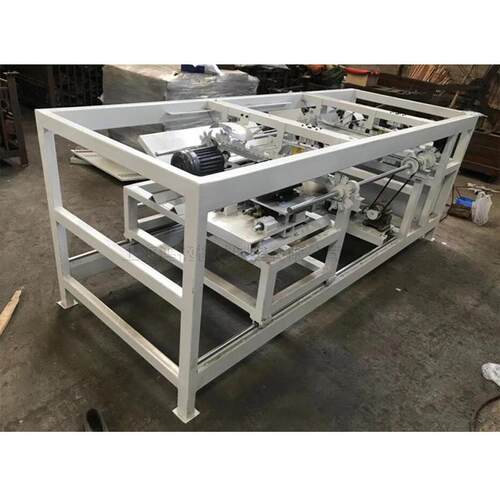 全自动木棒开牙机 电动圆棒攻丝螺纹机 家具扫把拖把杆开牙设备