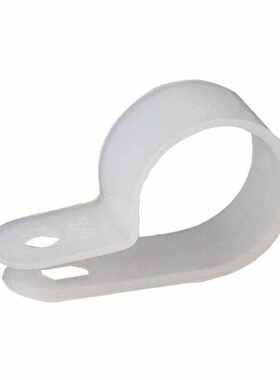 纳仕徳FJ116U型R型线夹绝缘卡电缆线固定扣理线夹电线固定器白色R