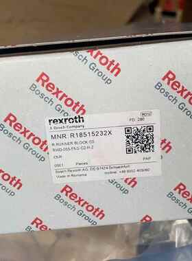 Rexroth力士乐直线滑块R18514232X R18515232X R18516232X