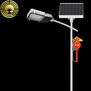 太阳能美丽乡村路灯杆1.2米led中国结路灯发光太阳能福字中国结灯