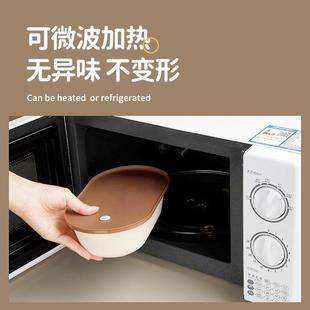 圆形1000加厚一次性餐盒饭盒高端外卖打包盒不漏塑料加厚汤碗带盖