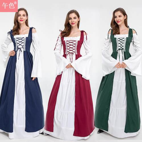 Costume Role Playing Long Dress Costume Large Size