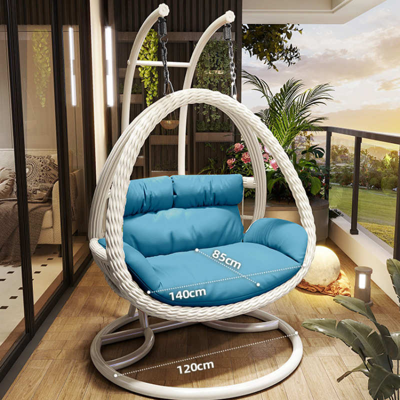 吊篮藤椅摇摇吊椅阳台吊床家用网红摇篮室内懒人庭院秋千户外摇椅