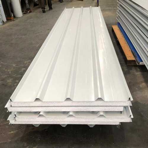 养殖场屋面瓦泡沫夹芯彩钢瓦活动房室外隔热外墙搭棚盖顶保温瓦