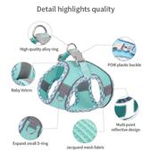 Dogs Leash Cat Puppy Adjustable Small for Set Harness Dog