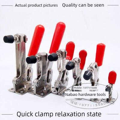 快速夹具水平式焊接压紧器MPCSGH-201C203FL201B 225-D不锈钢夹钳