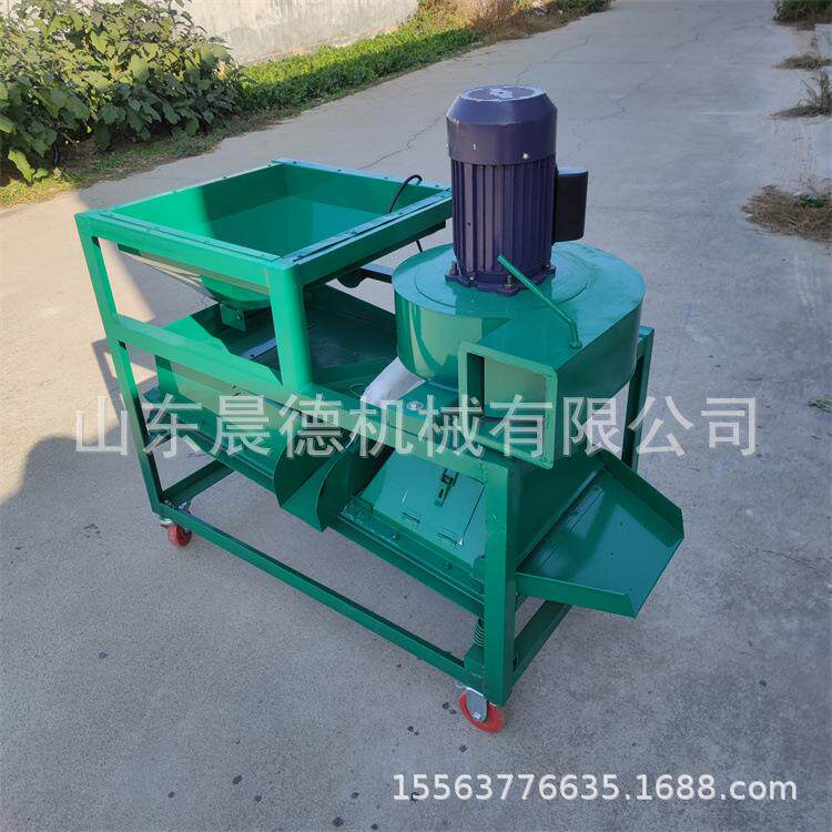 五谷杂粮震动筛选机电动粮食清选机油菜籽除杂机