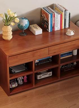 实木床12389柜床尾柜用卧室学生儿童床边置头物柜客厅约储家物收