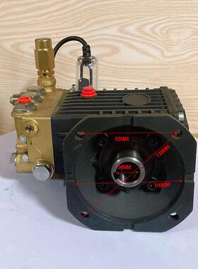 美械MP1812高压泵头24轴110法兰清洗机机头总成配件铜块商用工业