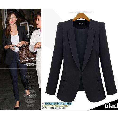 2023 Slim Fit Small Suit Coat 显瘦修身小西装外套