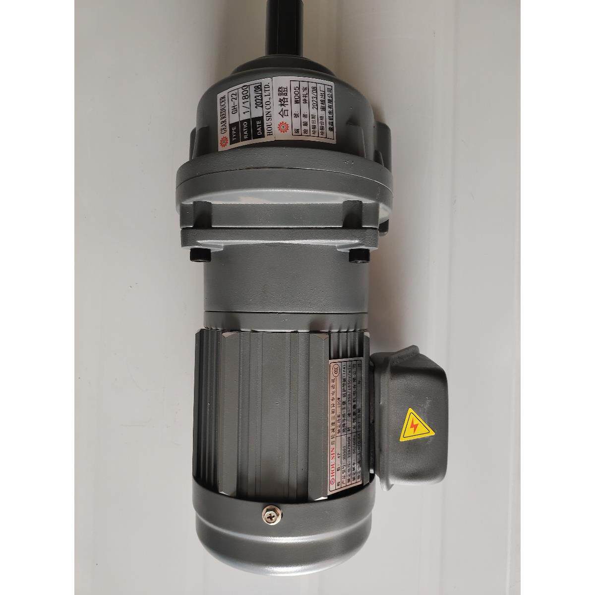 浩鑫Gv/Gh/90W-3.7Kw减速电机调速电机380V立式卧式齿轮箱传动