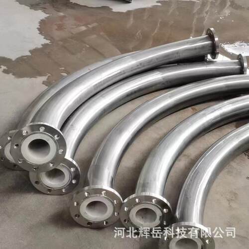 锂电化工电厂整体氧化铝高密度不锈钢陶瓷环内衬管 陶瓷耐磨弯头