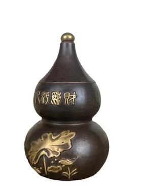 仿古避水兽瓶子摆铜775件卫生间西北角水天门厕所对厨镇在水淹兽