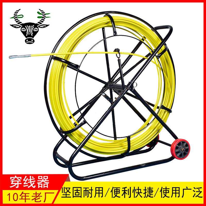 玻璃钢穿线器手提穿孔器电缆穿线器电工穿管器玻璃钢管道通