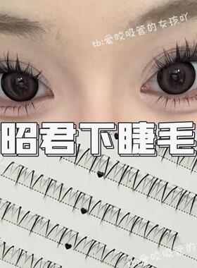 昭君下睫毛自然款漫画貂蝉四大美女眼睫毛萌睫尚品假睫毛2025新款