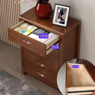 实斗木五柜中抽屉式3斗4斗客厅mxj52031五卧室收纳柜储物柜橡胶式