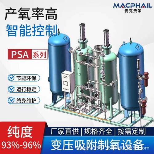 30立方制氧机高效智能氧气发生器纯氧机高纯度工业制氧机设备