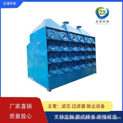 焦化厂收尘装置LF-XLC8-3滤筒除尘器80000m³/h风量