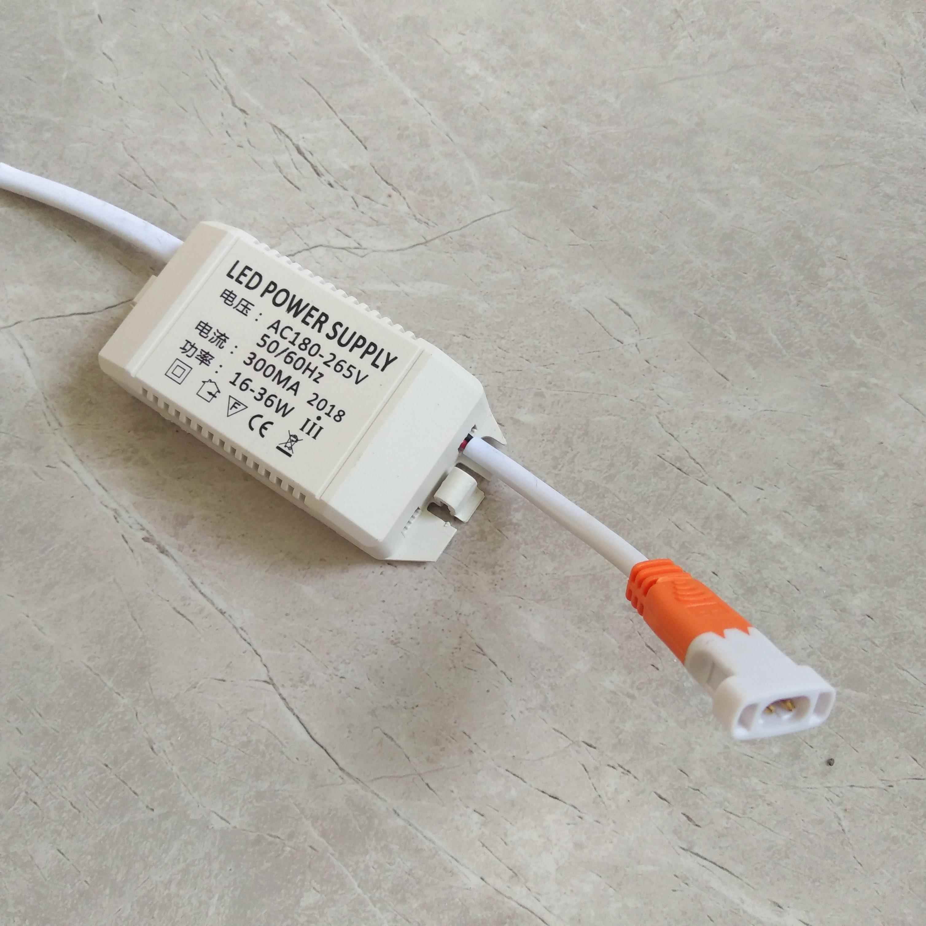 LED POWER SUPPLY 信华格栅灯驱动电源/16-36W 300MA/AC180-265V