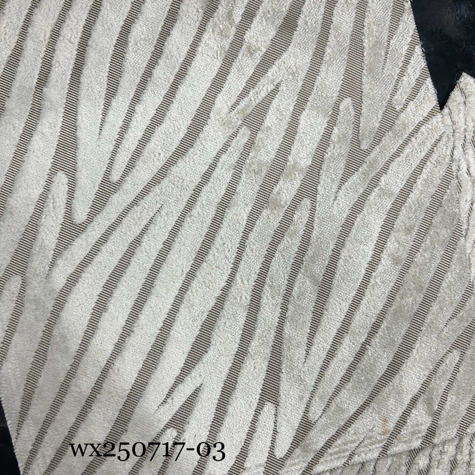 割绒几何图案沙发布抱枕布软装面料