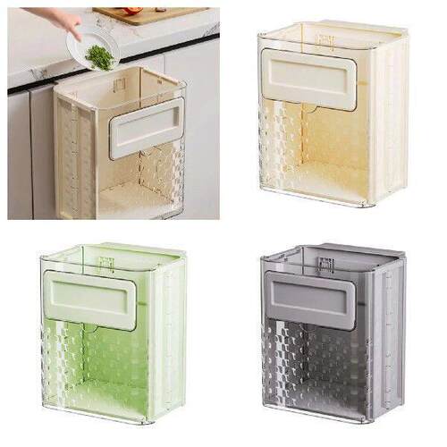 Foldable Hanging Trash Can Large Capacity Durable Garbage