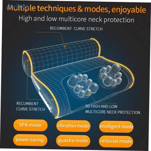 Neck Shoulder Massage Electric Massager Pillow Back Waist 1