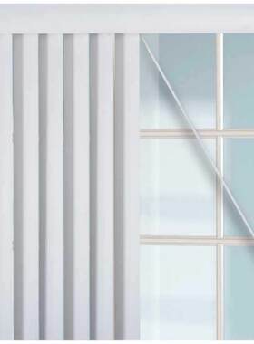 全遮光转棒PVC竖百叶帘 韩式转棒一体式垂直窗帘厨房卫生间百叶帘