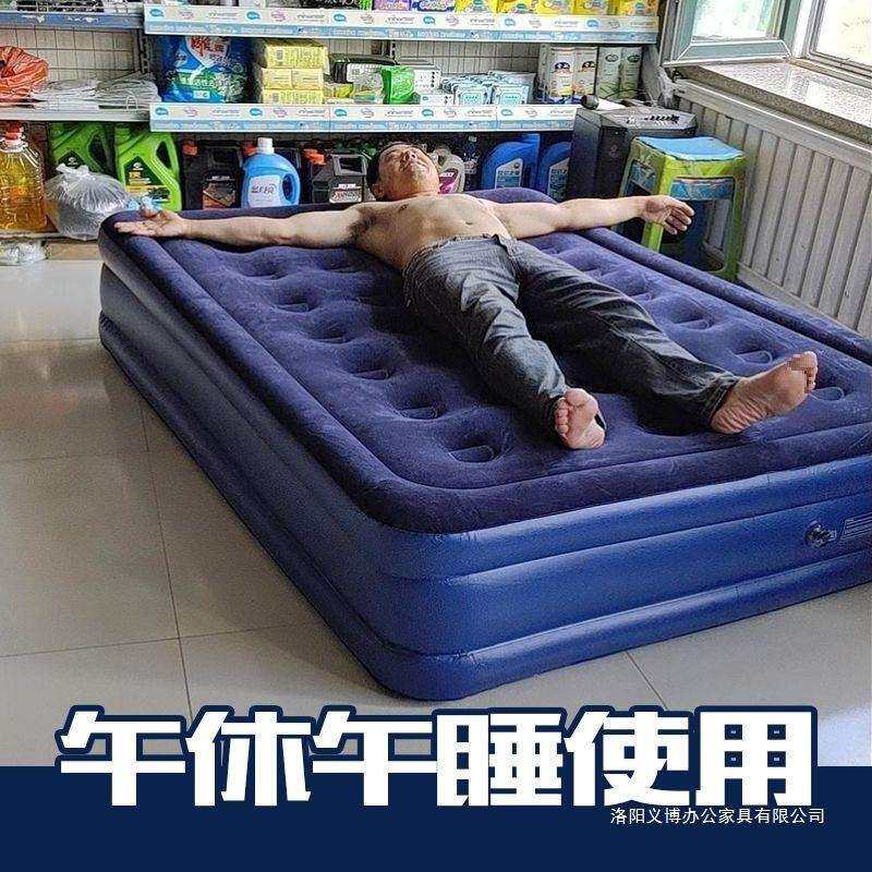 加厚充气床超厚加高双层加厚单人气床户外折叠出租房午睡家用双人