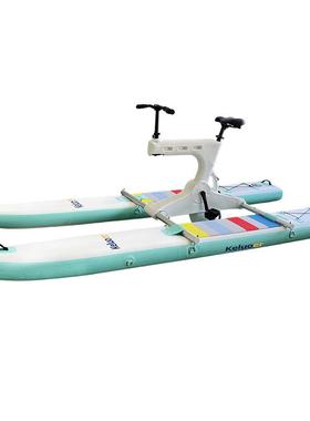 KLE-102厂家供游充应新SU款P水上自行车单人水上气单车景点船观光