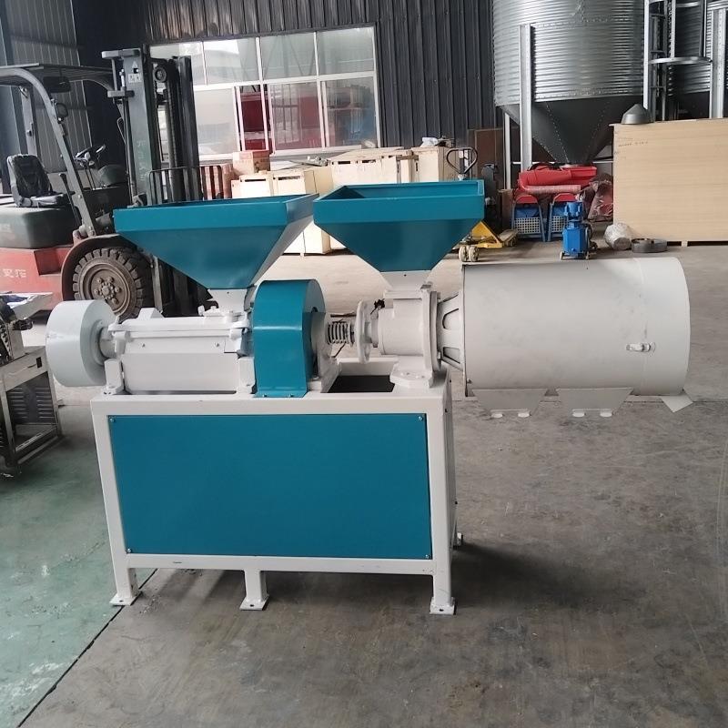 全自动玉米粮食脱皮制糁机玉米大小脱皮制糁机制糁磨面一体机