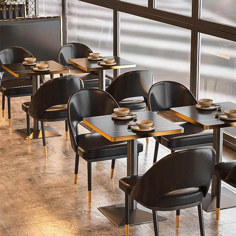 工业风复古清吧咖啡厅桌椅组合酒吧沙发酒馆西餐厅餐饮店卡座商用