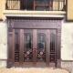 铜门双开入户别墅大门防盗门家用大门不锈钢单门子母门乡村对开门