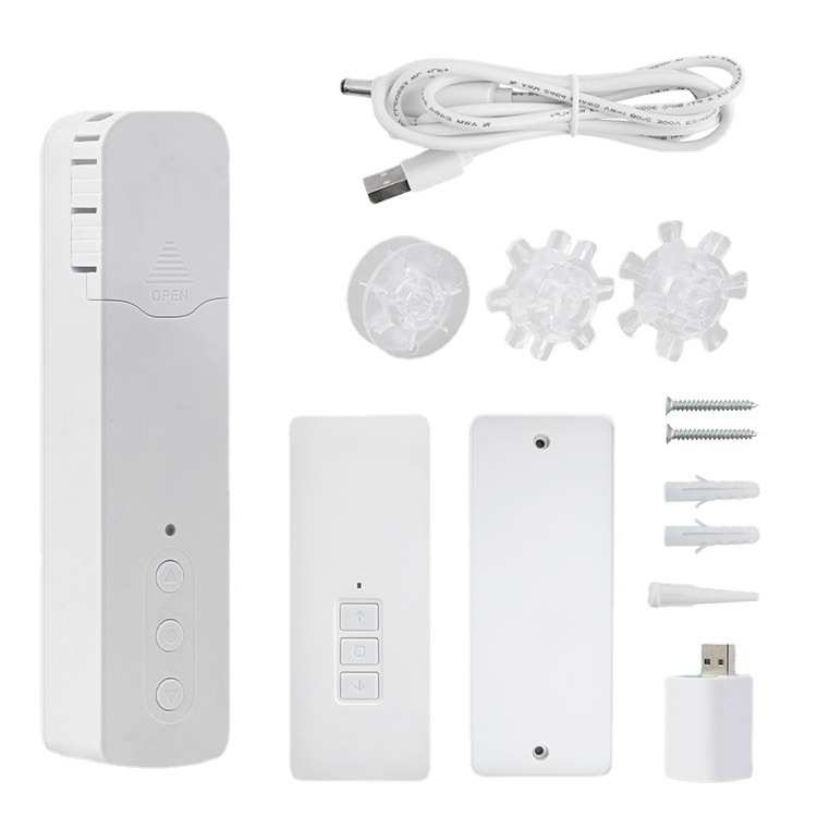 家用电动窗帘电机APP智能开合帘拉珠拉绳卷帘窗帘遥控升降控制器