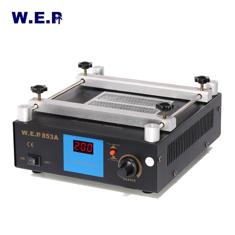 WEP-853A恒温预热台 BGA返修台 数显加热台 红外预热台