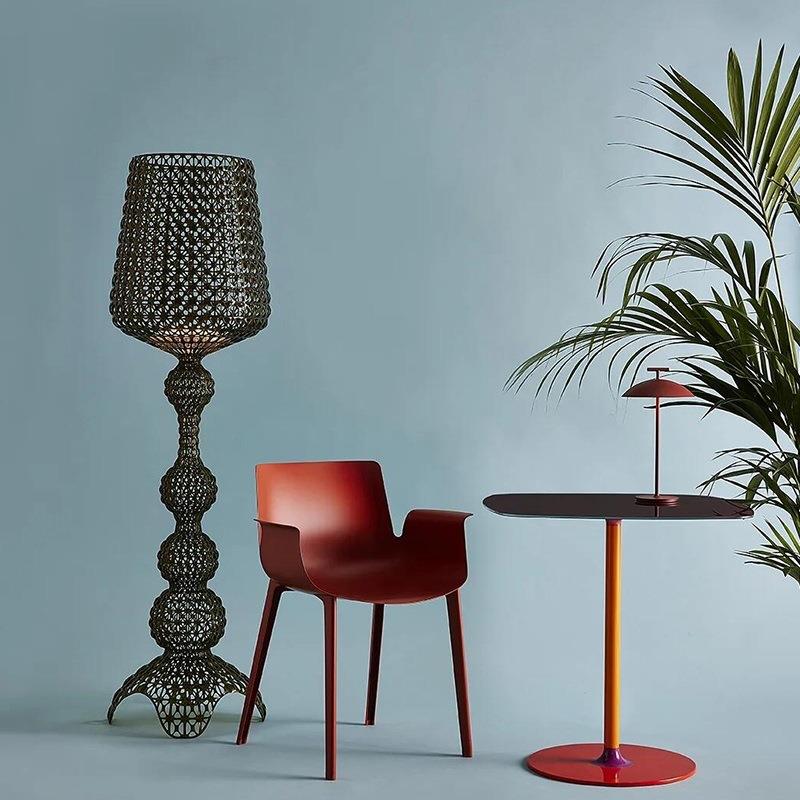 现代意大利镂空卧室台灯酒杯装饰客厅家居摆件落地灯沙发灯具氛围
